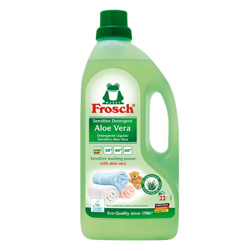 Frosch Liquid Detergent - Aloe Vera, PE Bottle, 1.5 L
