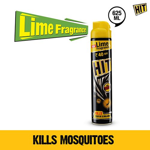 HIT Spray Flying Insect Killer- Lime, 625 ml