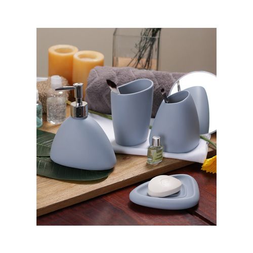 Sssilverware Ceramic Soap Dispenser - Blackm, SSS-004-4, 4 pcs