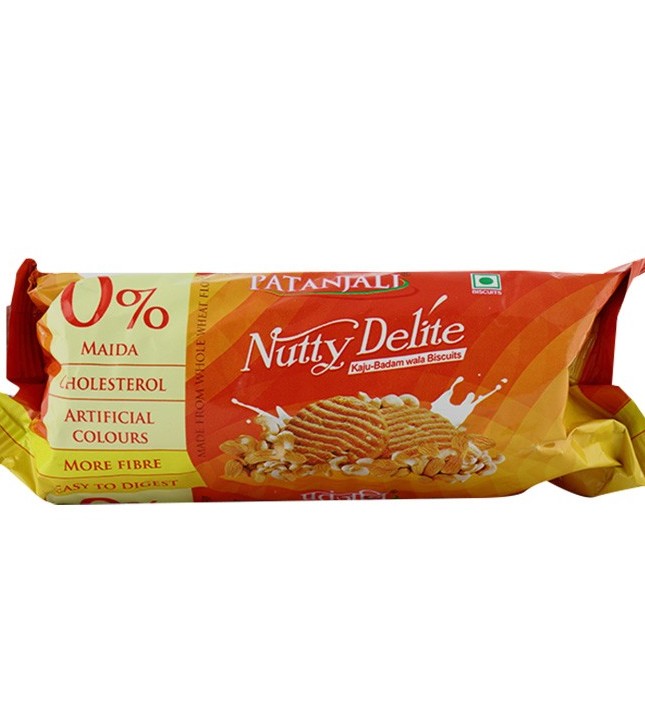 patanjali biscuit nutty delite