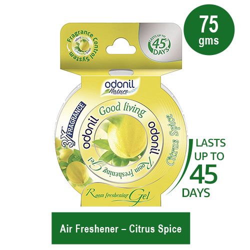 Odonil Gel Air Freshener - Lemon Grass, 75 gm