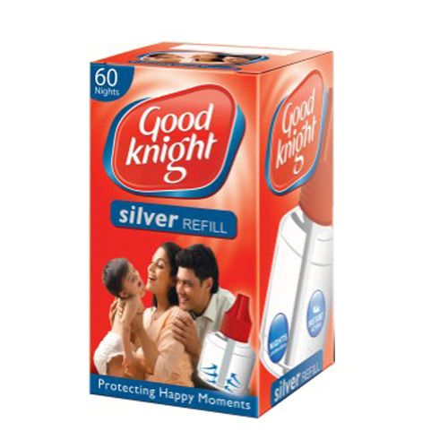 Good knight Silver Liquid Refill 60 Nights, 45 ml
