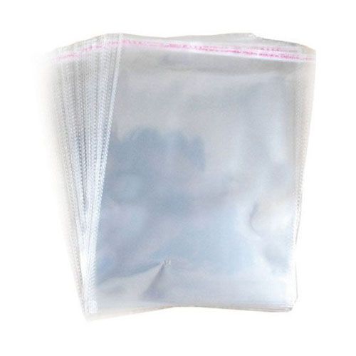 VC Transparent Bopp Self Adhesive Bag, 60 pcs