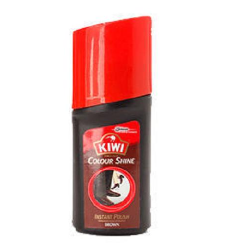 Kiwi Instant Shoe Polish - Color Shine (Black), 40 ml
