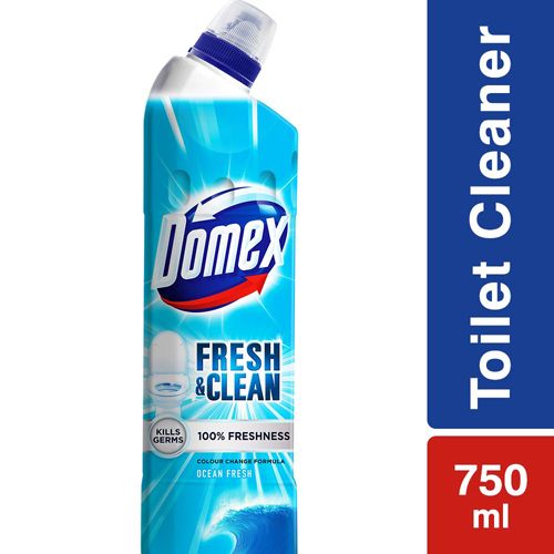 Domex Toilet Cleaner - Ocean Fresh, 750 ml