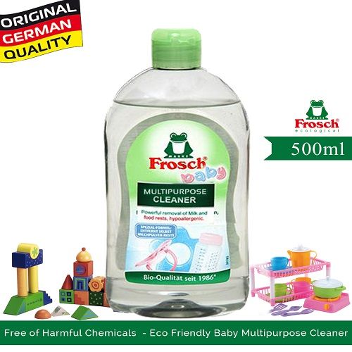 Frosch Baby - Multipurpose Cleaner (Utensils, Toys, Fruits and Vegetable Cleaner - Pro Vitamin B5 Contain), 500 ml