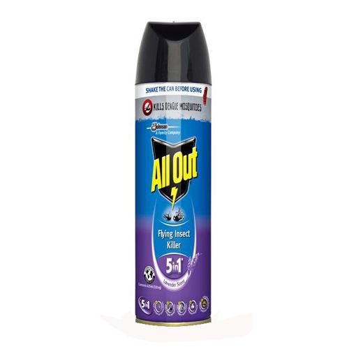 All Out Flying Insect Killer - 5 in 1, 425 ml Can