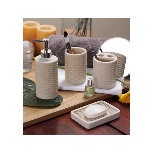 Sssilverware Ceramic Soap Dispenser - Large, 4 pcs