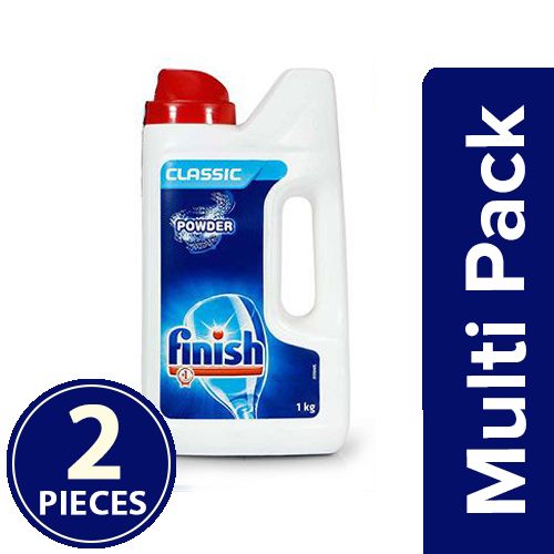 Finish Cleaning Lime Scale Salt, 2x1 kg ( Multipack )