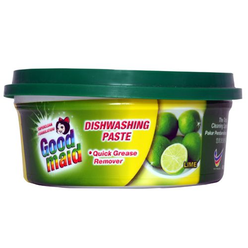 Good maid Dish Wash Paste - Lime, 400 gm Tub