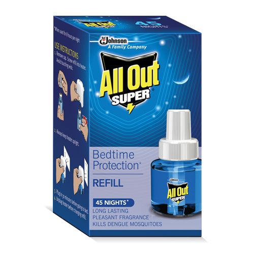 All Out Super 45 Nights Refill - Liquid Vaporizer, 35 ml