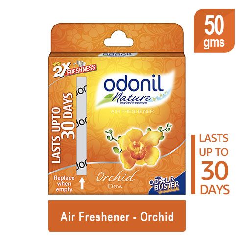 Odonil Toilet Air Freshener - Orchid Dew, 50 gm