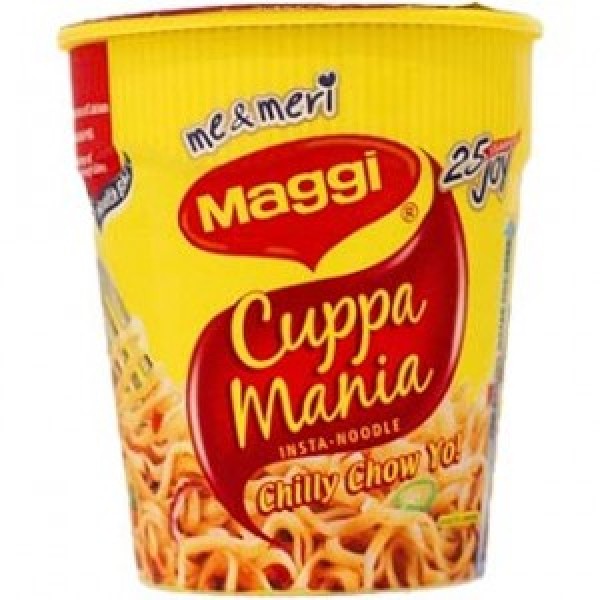 Maggi cup noodles-chilly chow
