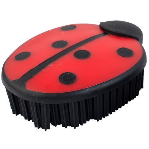 Liao Cleaning Brush - Soft Grip Ladybird Shape, 1 pc