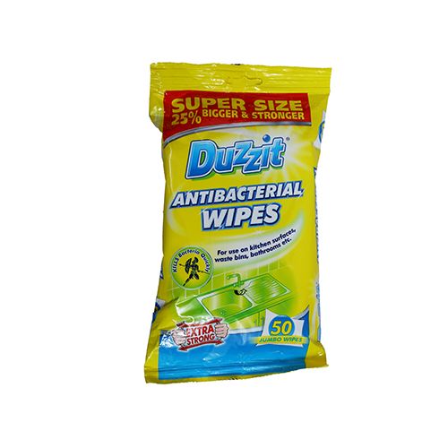 Duzzit Wipes - Anti Bacterial, 50 pcs