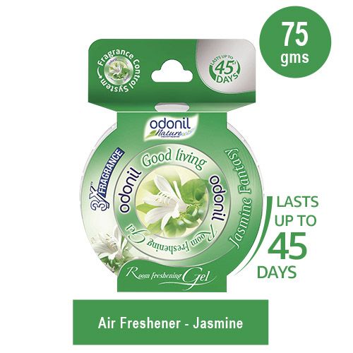 Odonil Gel Air Freshener - Jasmine, 75 gm