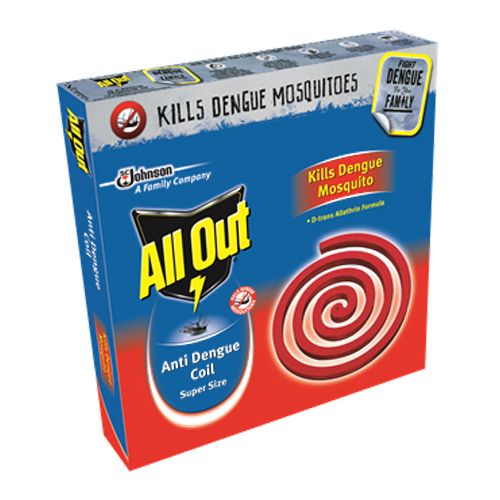 All Out Anti Dengue Coil, 10 pcs