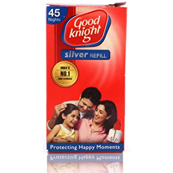 Good knight Silver Liquid Refill 45 Nights, 45 ml