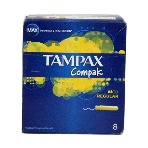 Tampex Regular, 8 pcs Box