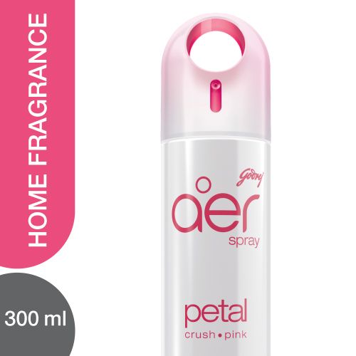 Godrej aer Home Air Freshener Spray - Petal Crush Pink, 300 ml