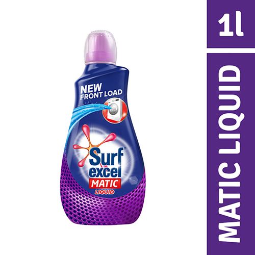 Surf Excel Liquid Detergent - Matic, Front Load, 1 ltr