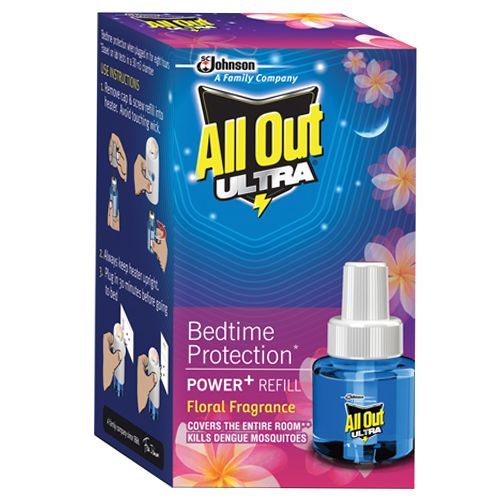 All Out Floral Refill - Power Plus, 45 ml