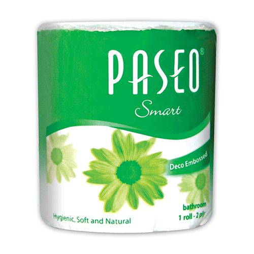 Paseo Toilet Roll - 1 Roll, 2 ply, 300 pulls