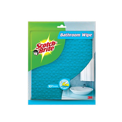 Scotch Bright Bathroom Wipe, 2 pcs