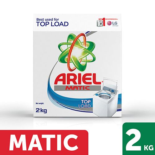 Ariel Washing Detergent Powder - Matic Top Load, 2 kg