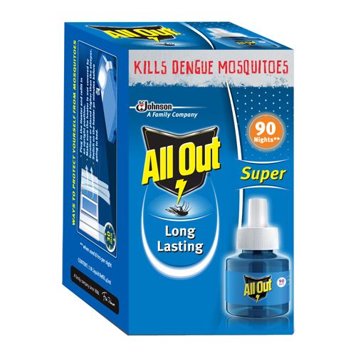 All Out Super 90 Nights Refill - Liquid Vaporizer, 45 ml