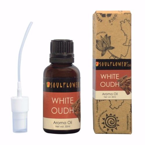 Soulflower Aroma Oil - White Oudh, 30ml