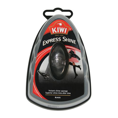 Kiwi Express Shine Sponge - Black, 7 ml