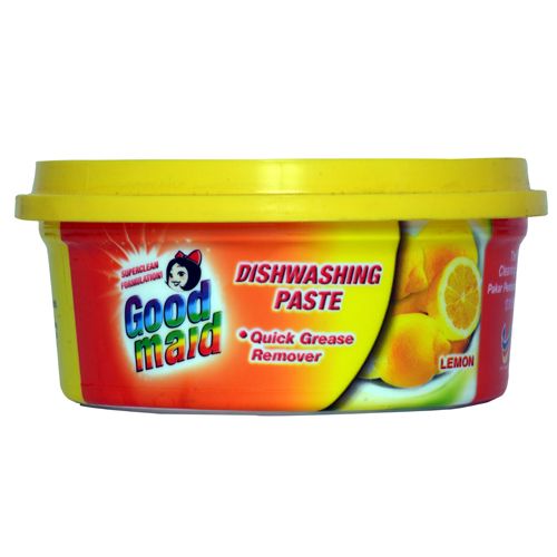 Good maid Dish Wash Paste - Lemon, 400 gm Bottle