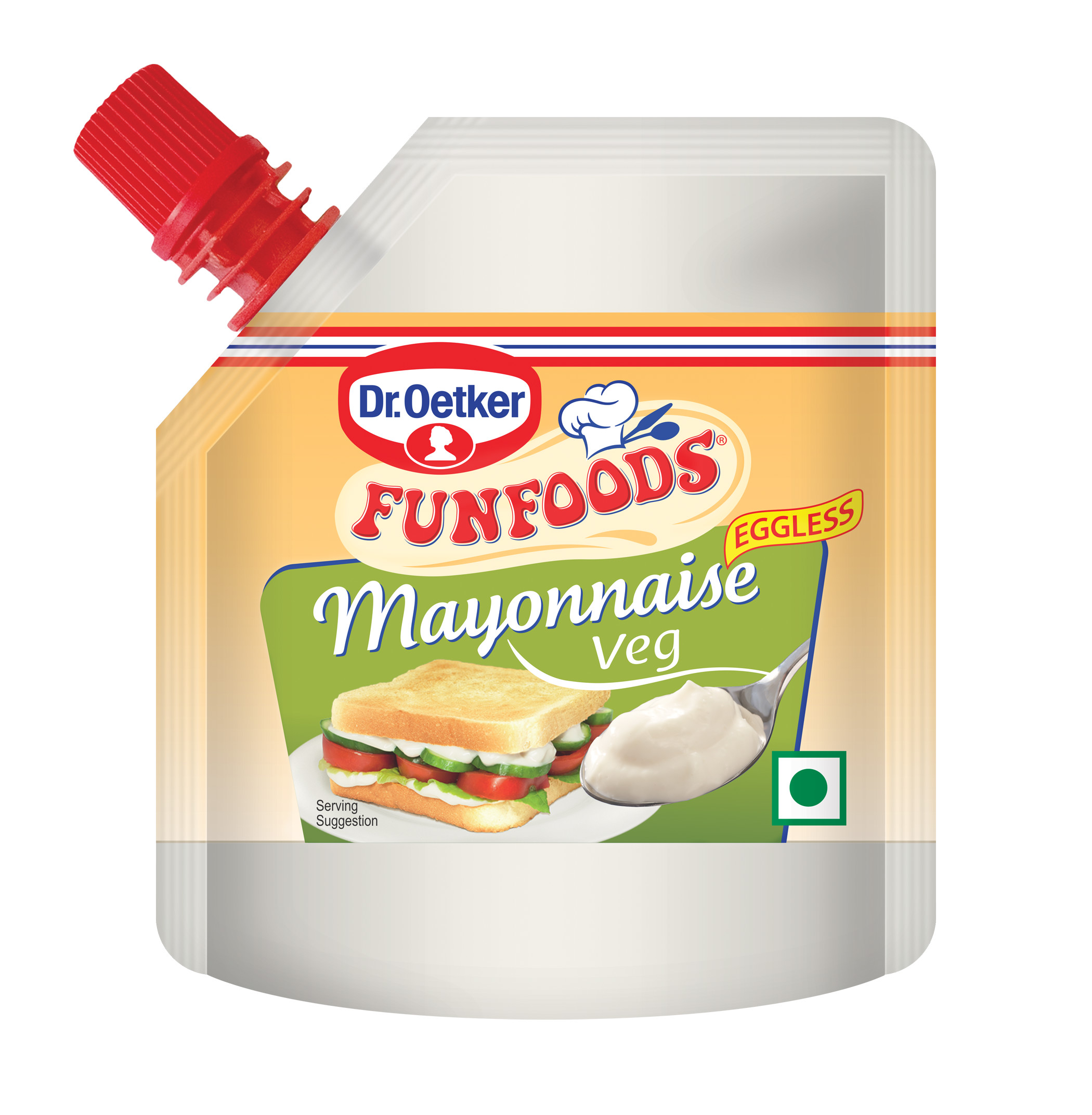 Funfoods mayonnaise veg (Refill pack)
