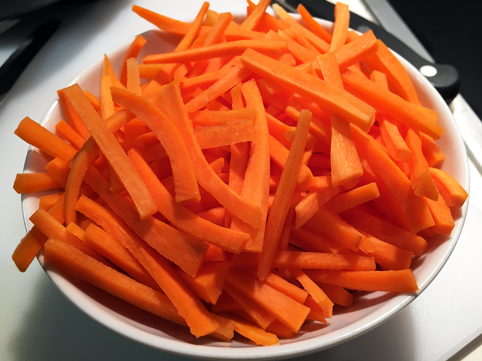 Carrots - Julienne