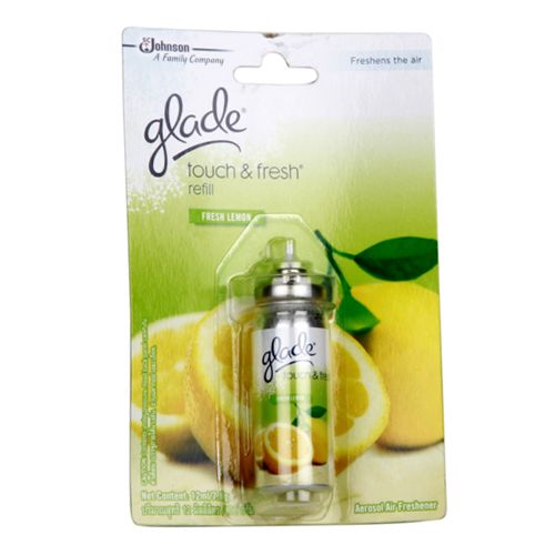 Glade Air Freshener - Touch & Fresh (Fresh Lemon) Refill, 12 ml Pouch