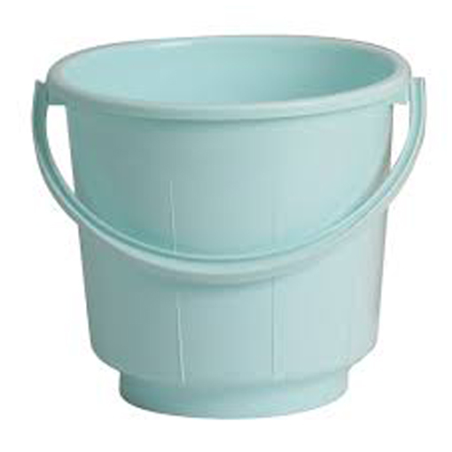 All Time St Bucket 1018 - With Plastic Handle, Blue, 18 ltr