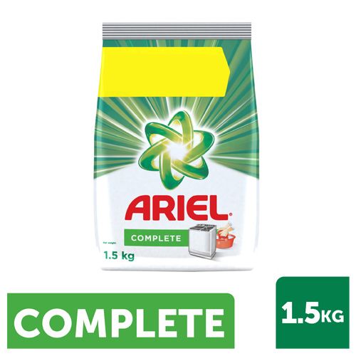 Ariel Complete Detergent Washing Powder, 1 kg ( Get 500 gm Free )