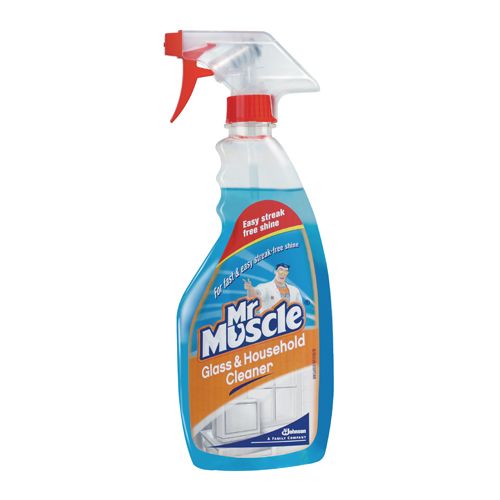 Mr. Muscle Glass & Household Cleaner, 500 ml