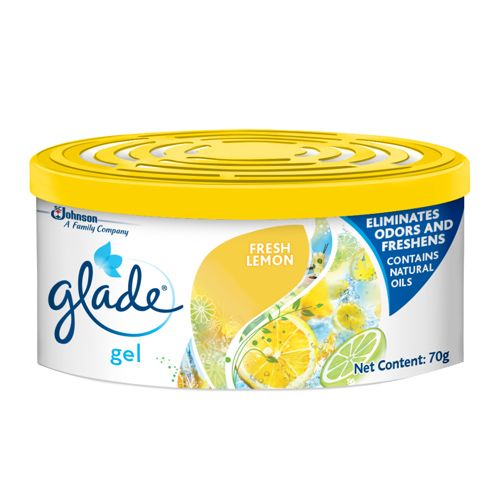 Glade Air Freshener Gel - Fresh Lemon, 70 gm