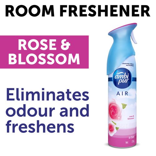 Ambi pur Air Effect Air Freshener - Rose & Blossom, 275 ml