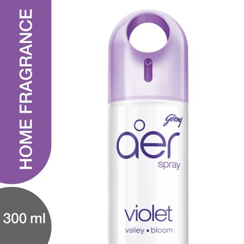 Godrej aer Home Air Freshener Spray - Violet Valley Bloom, 270 ml