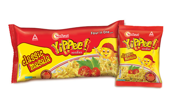 Yippee noodles - classic masala
