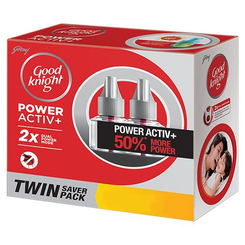 Good knight Activ+ Twin Saver Value Pack, 45 ml ( Pack of 2 )