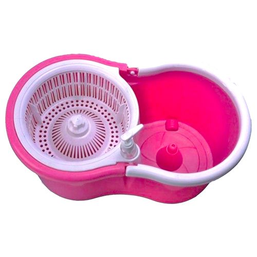 Shagun Basket Mop - with 4 Wheels, Liquid Dishwasher & Water Drainer, S-503 Plastic, 1 pc