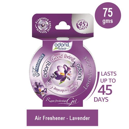 Odonil Gel Air Freshener - Lavendar, 75 gm