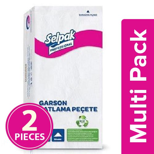 Selpak Imported Tissue Napkin - Professional 2Ply, 2x50 Sheets ( Multipack )